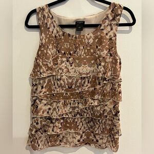 ⭐️ Ann Taylor Factory  Multicolor Layered Blouse